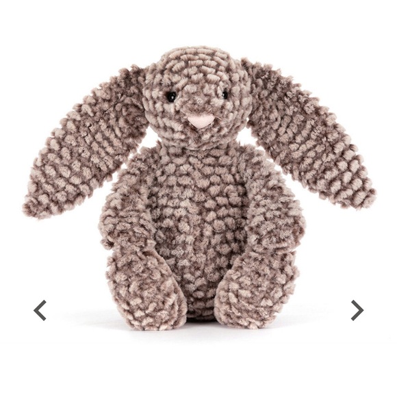 Authentic NWT Jellycat Bashful Luxe Bunny Pine Rare LAST ONE Gold Tag - Picture 7 of 16